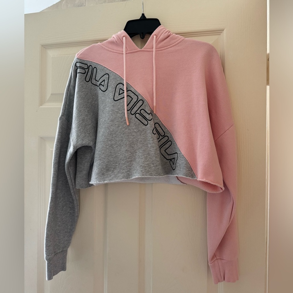 Fila’s Cropped Hoodie